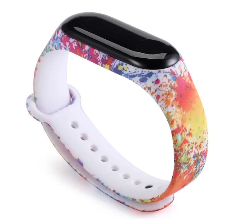 Ремінець на розумний браслет Xiaomi Mi Band 5/6 / Кольоровий