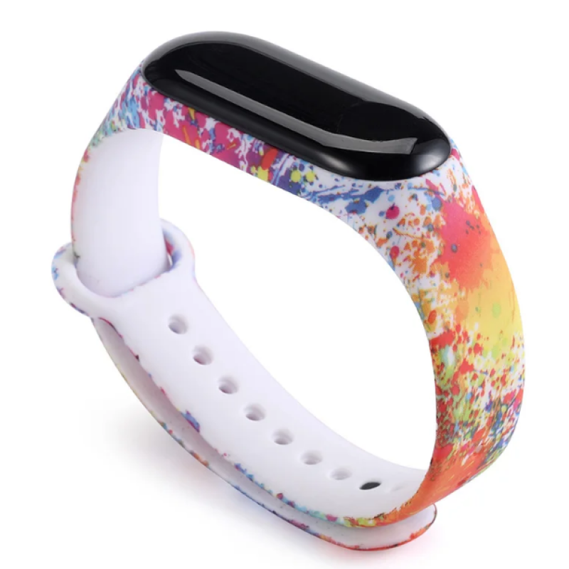 Ремешок на умный браслет Xiaomi Mi Band 5/6 / Цветной