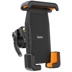 Держатель для телефона Hoco CA93 / подставка на велосипед, мопед, мотоцикл для смартфона / Черный
