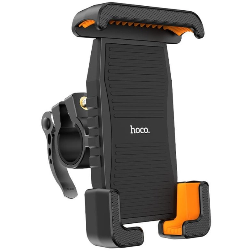 Держатель для телефона Hoco CA93 / подставка на велосипед, мопед, мотоцикл для смартфона / Черный