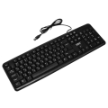 Клавиатура проводная UKC Art - 3486 / USB клавиатура / Черный