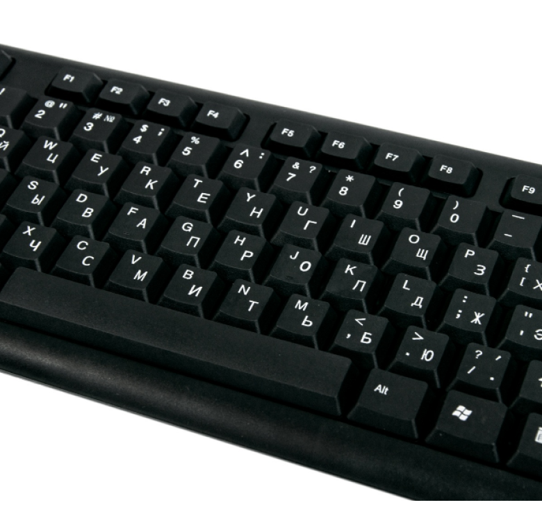 Клавиатура проводная UKC Art - 3486 / USB клавиатура / Черный