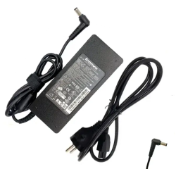 Блок живлення для ноутбука Lenovo N580 + Кабель для ноутбука 1.2м / 3 pin / Чорний