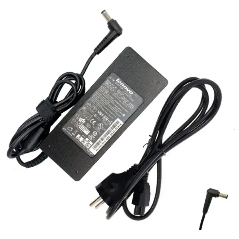 Блок питания для ноутбука Lenovo N580 + Кабель для блока питания 1.2м / 3 pin / Черный