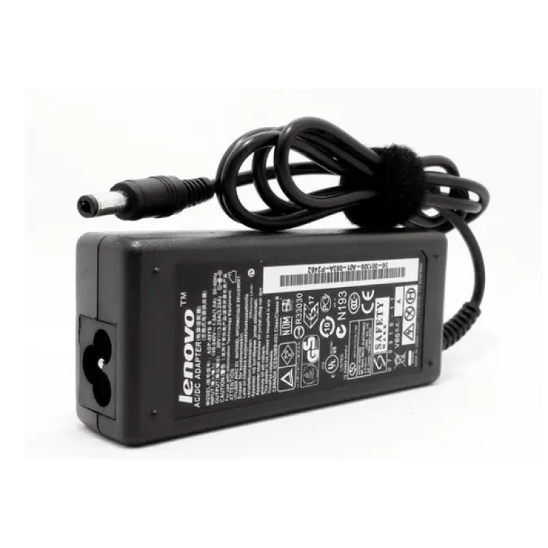 Блок питания для ноутбука Lenovo N580 + Кабель для блока питания 1.2м / 3 pin / Черный