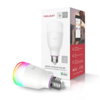 Розумна світлодіодна лампа Yeelight Smart LED Bulb (Color) with Voice Control / 10W