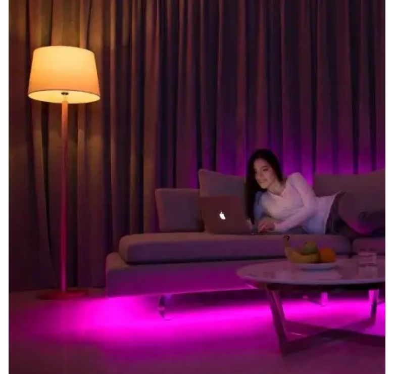 Розумна світлодіодна лампа Yeelight Smart LED Bulb (Color) with Voice Control / 10W
