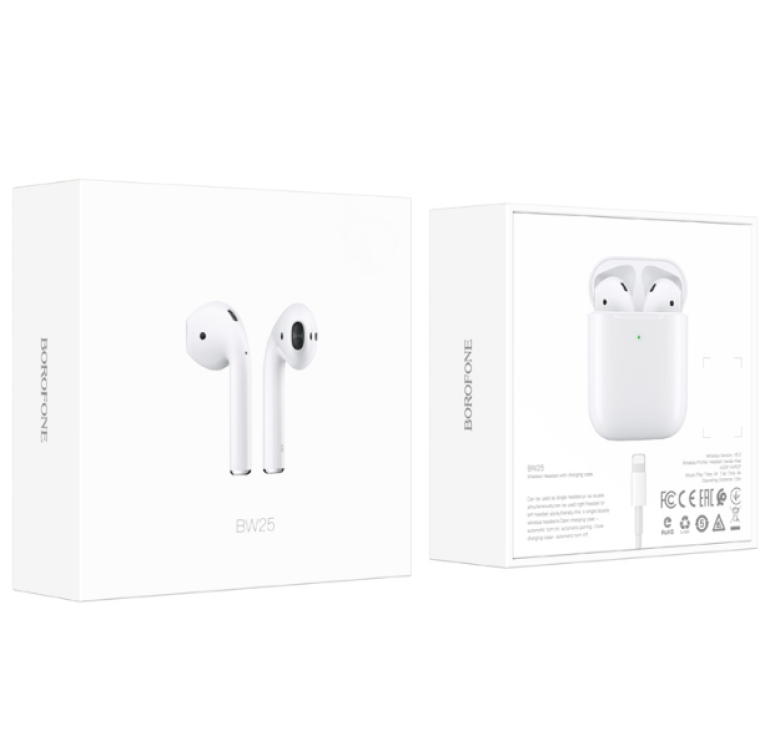 Бездротові навушники Bluetooth Borofone BW25 / Білий