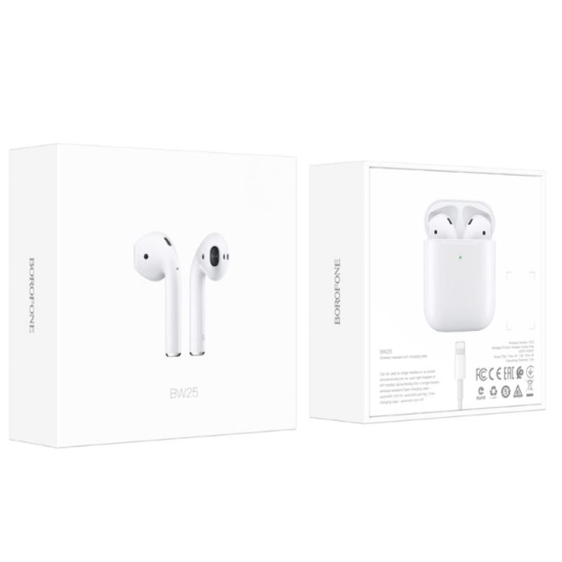 Бездротові навушники Bluetooth Borofone BW25 / Білий