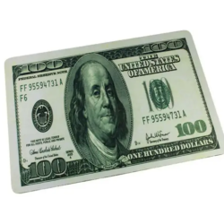 Килимок для миші 100 Доларів / 20х28х0.2 см