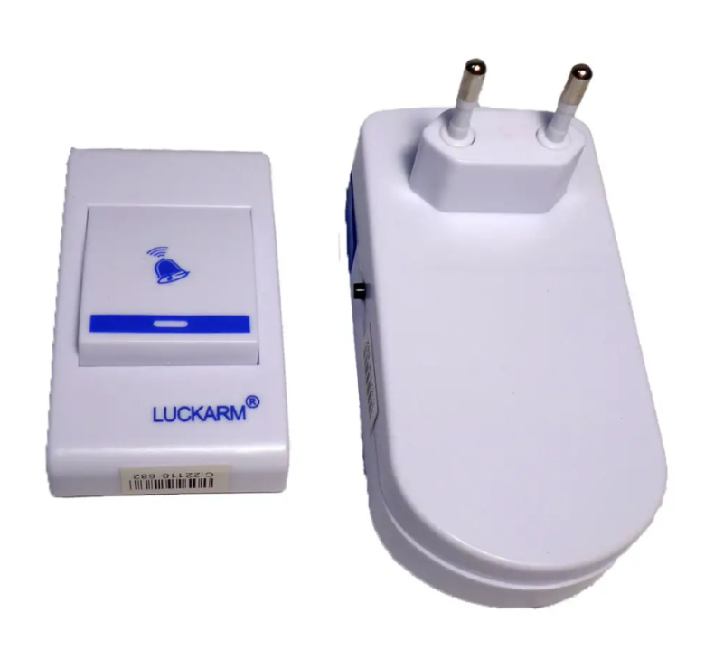 Бездротовий дзвінок Luckarm Intelligent / 8603 / Білий+Синій