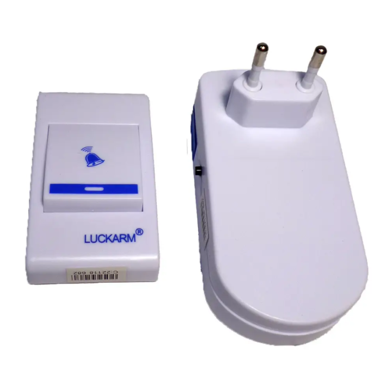 Бездротовий дзвінок Luckarm Intelligent / 8603 / Білий+Синій