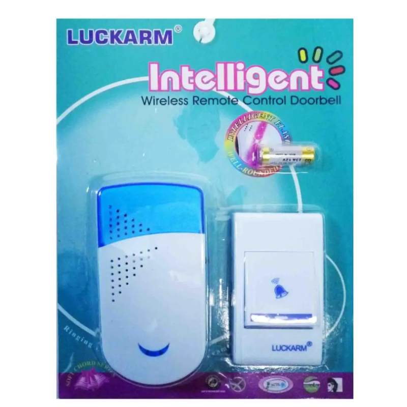 Бездротовий дзвінок Luckarm Intelligent / 8603 / Білий+Синій