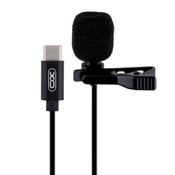 Мікрофон для телефону XO MKF-02 / Type-C / 2 метри / Чорний