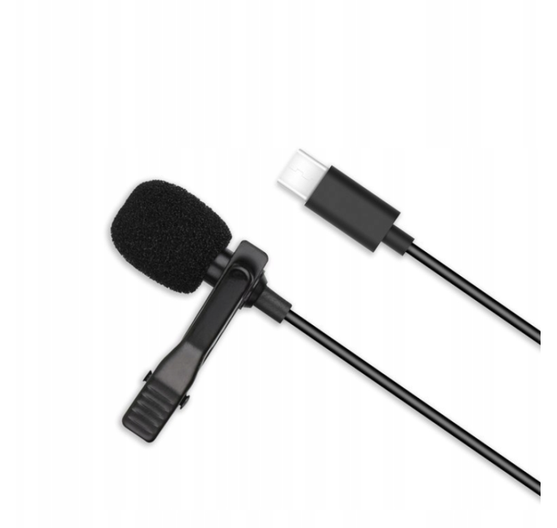 Микрофон для телефона XO MKF-02 / Type-C / 2 метра / Черный