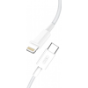 Кабель USB Type C-Lightning XO NB-Q189A / 20W / 1 метр / Белый