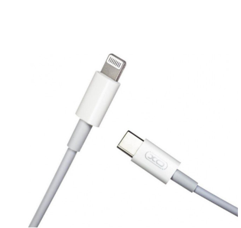 Кабель USB Type C-Lightning XO NB-Q189A / 20W / 1 метр / Белый