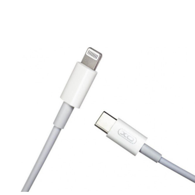 Кабель USB Type C-Lightning XO NB-Q189A / 20W / 1 метр / Белый
