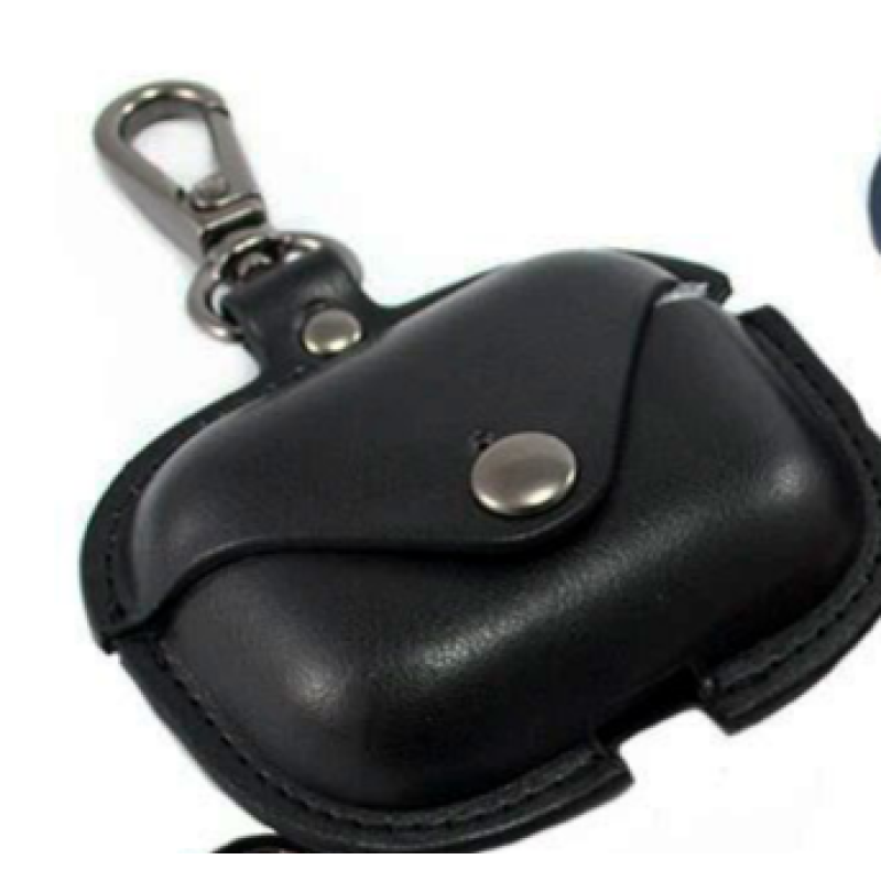 Шкіряний чохол для AIRPODS PRO PROTECTIVE CASE / Чорний