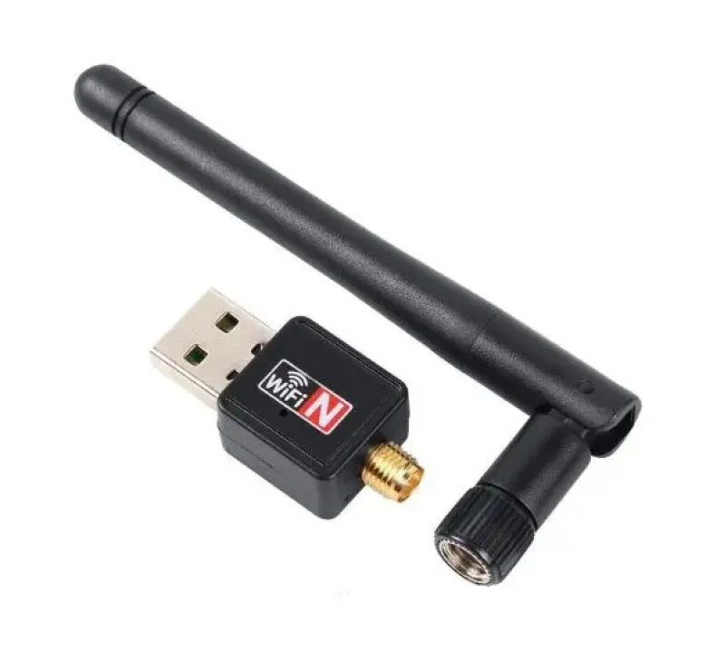 Wi-Fi USB 2.0 модуль Wireless (2367) / Адаптер 802.IIN / 300 Mbps / Чорний