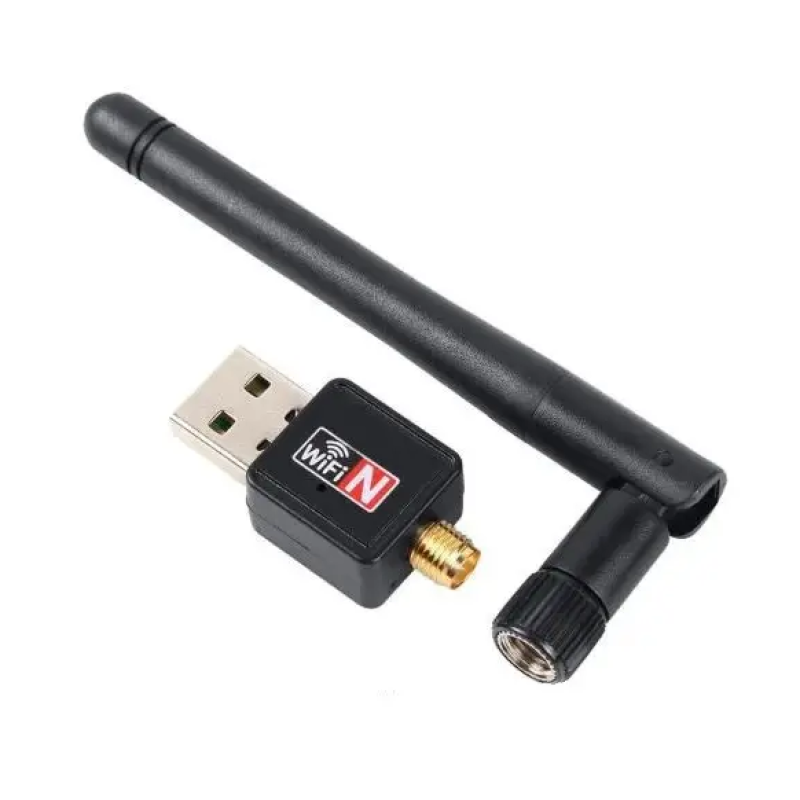 Wi-Fi USB 2.0 модуль Wireless (2367) / Адаптер 802.IIN / 300 Mbps / Чорний