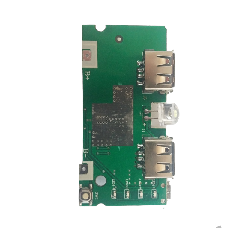 Корпус для Power Bank на 6 аккумуляторов 18650 (20000mAh) / Чорно-червоний