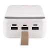 Power Bank Remax RPP-185 50000mAh / Быстрая зарядка 5 вольт / 2.1 Ампера / 50000 mAh / Белый
