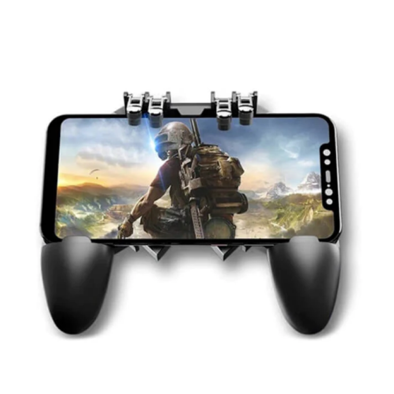 Триггер мобильного игрового контроллера HOCO / Геймпад / Игровой контроллер Hoco/ Черный