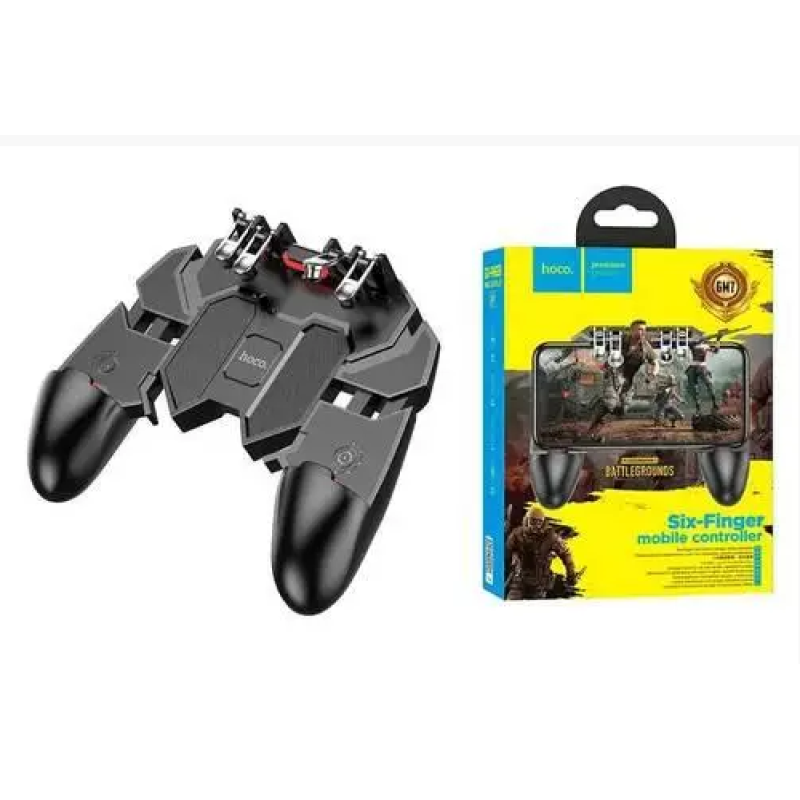 Триггер мобильного игрового контроллера HOCO / Геймпад / Игровой контроллер Hoco/ Черный