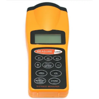 ЛАЗЕРНАЯ ЛИНИЙКА CP-3007/ Дальномер Ultrasonic Distance / Ультразвуковая рулетка / Желтый