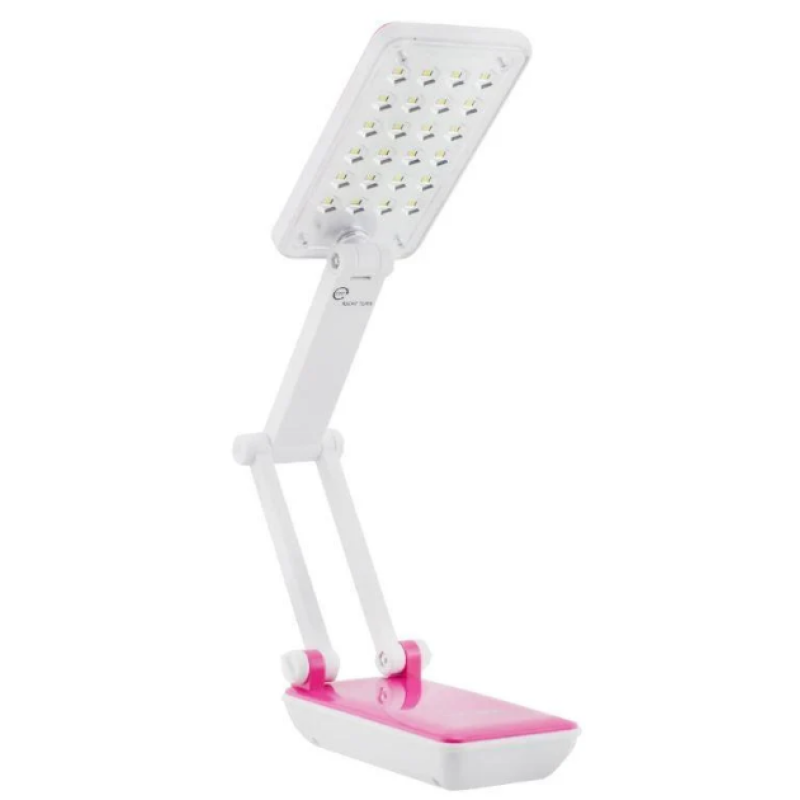 Настільна Led-лампа Lostwell №1018 L / Світлодіодна ліхтар-лампа / Рожевий