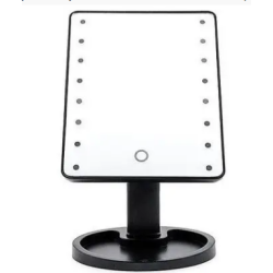 Зеркало с подсветкой Led Mirror / Зеркало для макияжа з USB / Черный