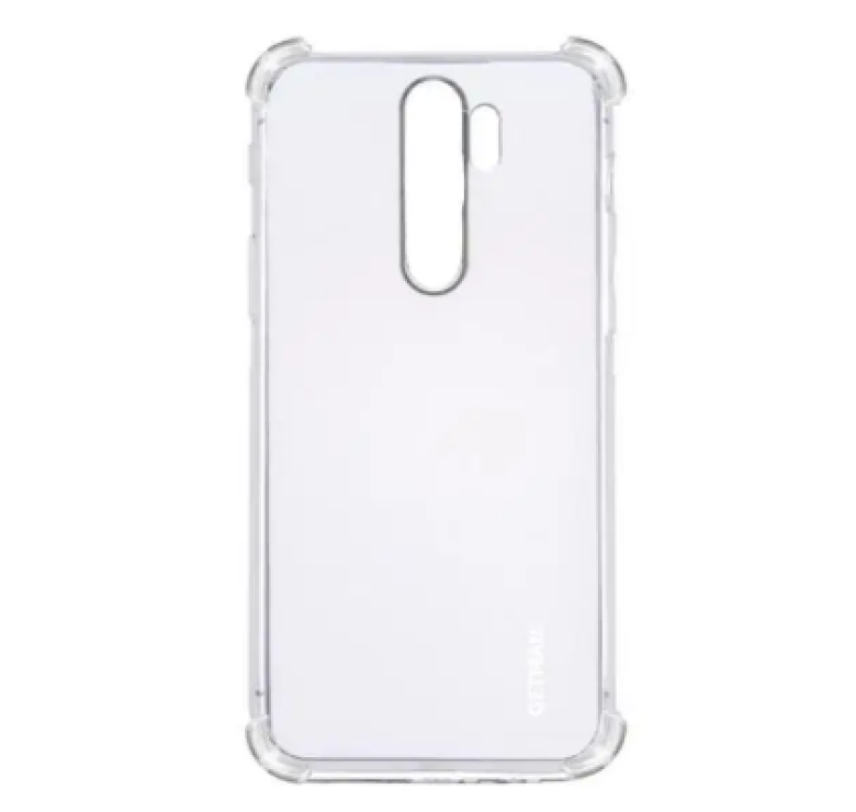 Силіконова накладка (бампер) для смартфону Xiaomi Redmi 9 / Air Skin Crashproof / Прозорий