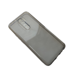 Силіконова накладка (бампер) для смартфону Xiaomi Redmi 9/9 Prime/Poco M2/Space TPU/Прозорий чорний