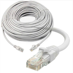 Кабель патч-корд LAN – LAN для інтернету / 50 метрів / Сірий