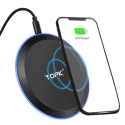 Беспроводное оригинальное зарядное устройство для TOPK B02W быстрая зарядка 10W / Черный