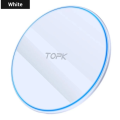 Беспроводное оригинальное зарядное устройство для TOPK B02W быстрая зарядка 10W / Белый