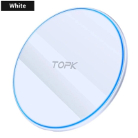 Беспроводное оригинальное зарядное устройство для TOPK B02W быстрая зарядка 10W / Белый