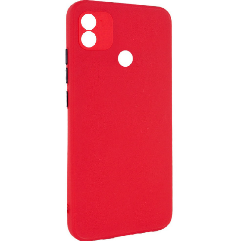 Чохол (матовий) для TECNO POP 4 / Червоний