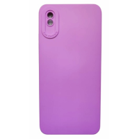 Силіконова Lux Matte накладка (бампер) для смартфона Xiaomi Redmi 9A / Рожевий