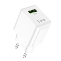 Блок живлення hoco C98A Quick Charge 3.0 18W / Білий