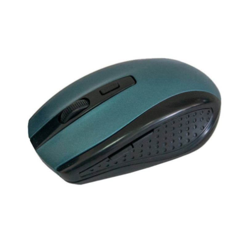 Беспроводная мышка Wireless Mouse G-109 / Комп'ютерна мишка бездротова 2.4GHz / Черно-Зеленый