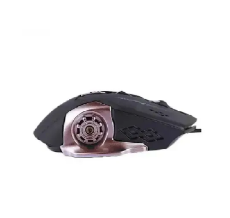 Провідна миша Gaming Mouse X6 з підсвічуванням / Комп'ютерна мишка провідна 1.8M / Чорний