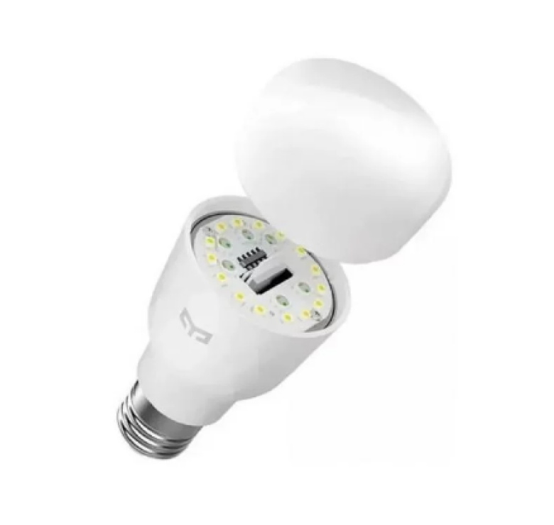 Умная светодиодная лампа Yeelight Smart LED Bulb (Tunable White) с голосовым управлением/ 10W