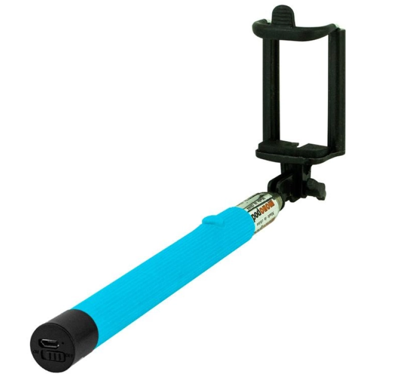Монопод Wireless для селфи с управлением по Bluetooth Z07-5F / Голубой
