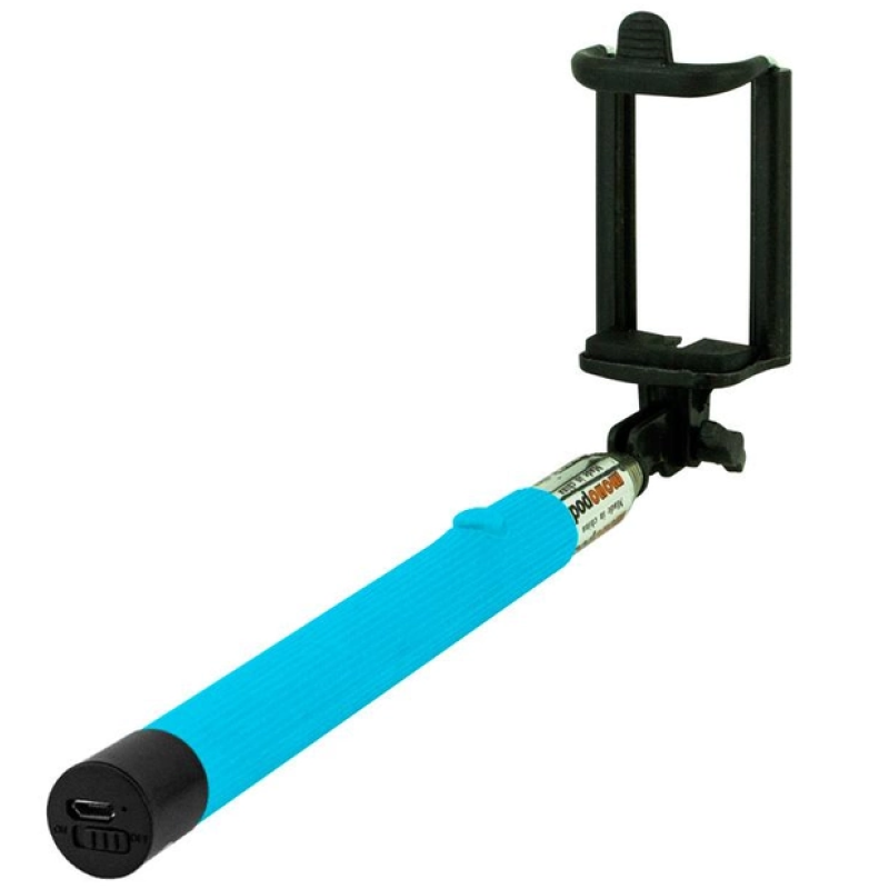 Монопод Wireless для селфі з керуванням по Bluetooth Z07-5F / Блакитний