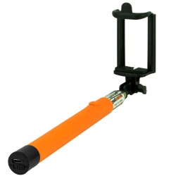 Монопод Wireless для селфі з управлінням по Bluetooth Z07-5F / Помаранчевий