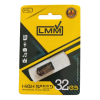 Флеш накопитель USB на 32 гб / скорость 2.0 "LMM" mini Fit series / Серебряный