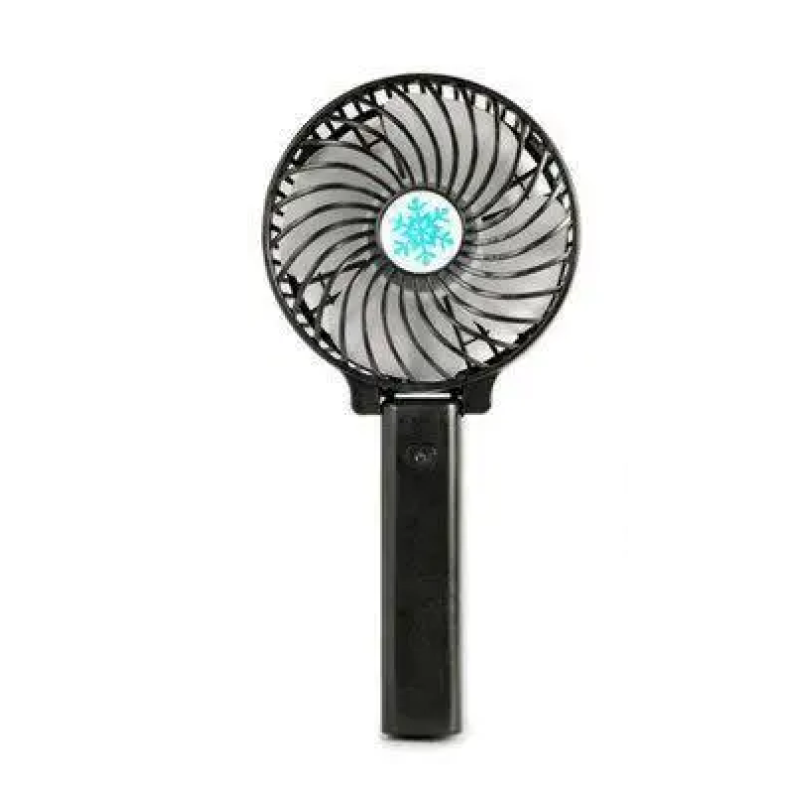 Мини вентилятор ручной аккумуляторный Handy Mini Fan USB / Черный