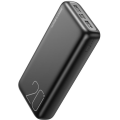 Зарядный Power Bank XO-PR183 / Быстрая зарядка / 20000 mAh / Черный